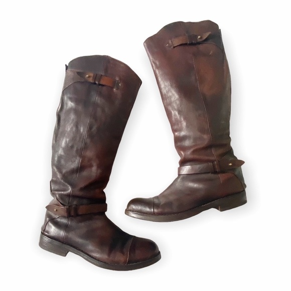 Rag & Bone Abbey  distressed brown riding boots Size 40EU - Picture 7 of 15